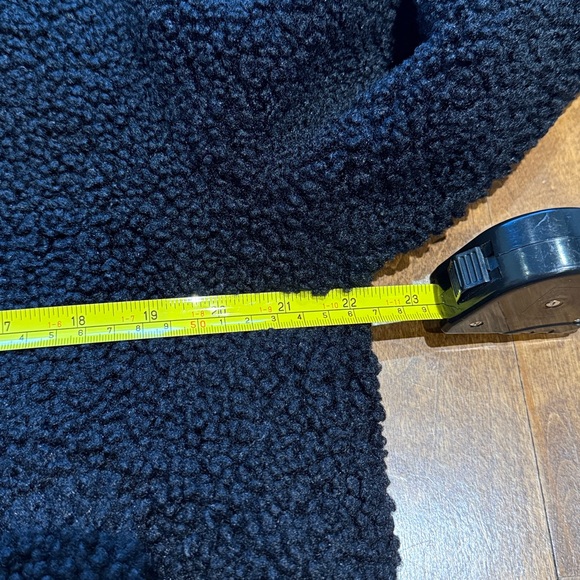 Blank NYC Teddy Jacket Bomber Black size Small - Picture 13 of 14